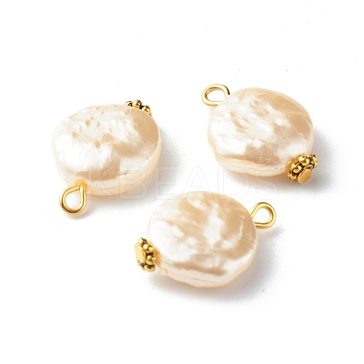 ABS Plastic Imitation Pearl Beads Pendant PALLOY-JF00834-1