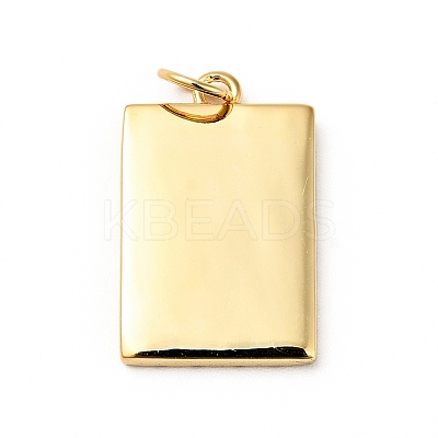 Rack Plating Brass Pendants X-KK-H431-38G-1