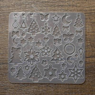 Christmas Theme DIY Silicone Pendant Molds SIMO-L002-02A-1