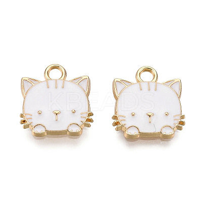 Eco-Friendly Zinc Alloy Pendants X-ENAM-R051-01-03G-NR-1