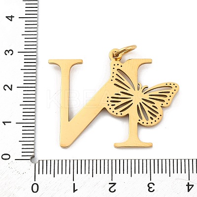 Ion Plating(IP) 201 Stainless Steel Pendants STAS-N103-184G-N-1
