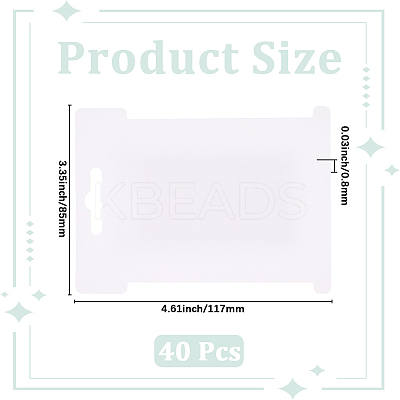 Paper Bracelet Display Cards CDIS-WH20001-11-1