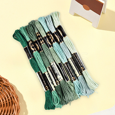 Polyester Embroidery Threads OCOR-WH20074-13B-01A-1