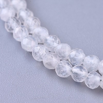Natural Rainbow Moonstone Beaded Necklaces NJEW-K114-B-A11-1