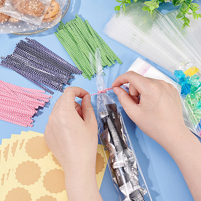 DIY 300Pcs 3 Size OPP Cellophane Packaging Bag DIY-OC0010-27-1