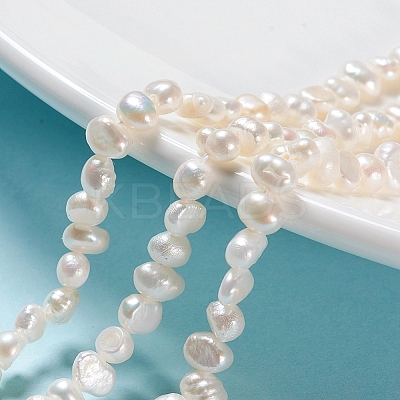 Natural Cultured Freshwater Pearl Beads Strands PEAR-I004-08B-1