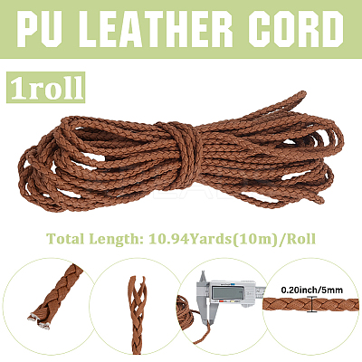 10M Round Imitation Leather Braided Cord WL-GF0001-32C-04-1