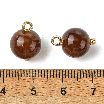 Alloy Glass Pendants GLAA-P080-03G-08-1