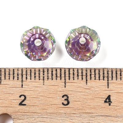 AB Color Plated Glass Beads EGLA-P059-03B-AB05-1