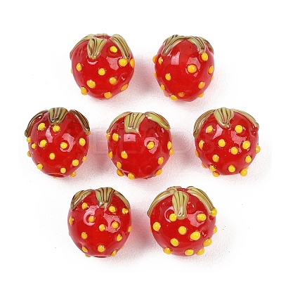 Handmade Lampwork Beads LAMP-A012-01B-1