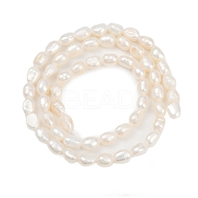 Natural Cultured Freshwater Pearl Beads Strands PEAR-P064-20G-01A-1
