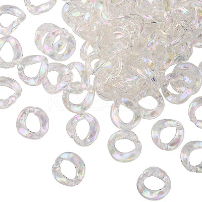 Transparent Acrylic Linkings Rings PACR-N010-035-1