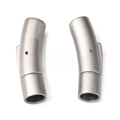 Tarnish Resistant 304 Stainless Steel Bayonet Clasps X-STAS-F131-22P-1