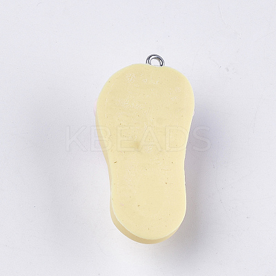 Handmade Polymer Clay Pendants CLAY-S093-04F-1
