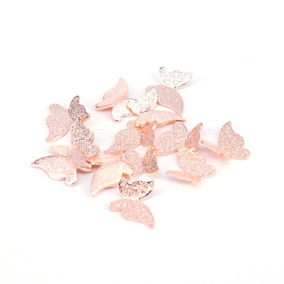 Textured Alloy Cabochons MRMJ-WH0060-54RG-1