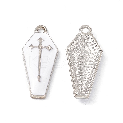 Alloy Enamel Pendants ENAM-H039-10P-1