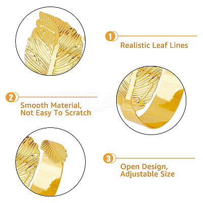 10Pcs 2 Style Aolly & Iron Napkin Rings AJEW-HY0001-16-1