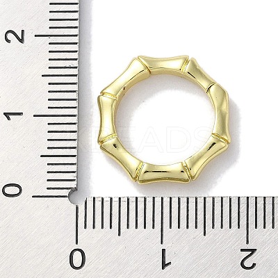 Rack Plating Brass Twister Clasps KK-Z039-34G-1