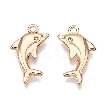 Rack Plating Alloy Pendants FIND-N005-06G-1