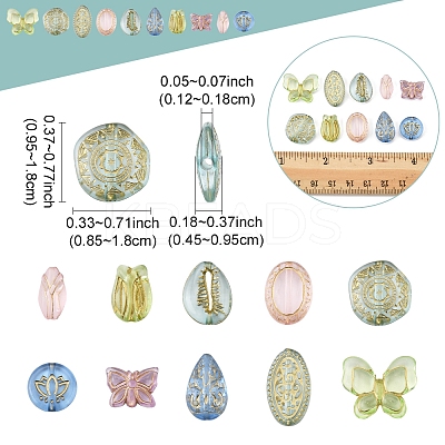 100G Transparent Acrylic Beads OACR-FS0002-01-1