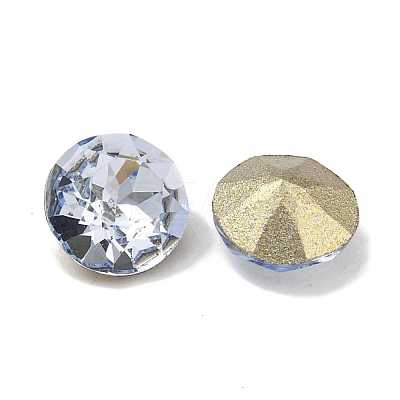 Glass Rhinestone Cabochons RGLA-L029-13B-211-1