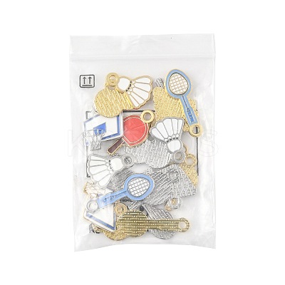 20Pcs Alloy Enamel Pendants FIND-FS0004-83-1
