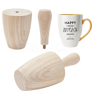 Wood Cup Molds WOOD-BC0001-45A-1