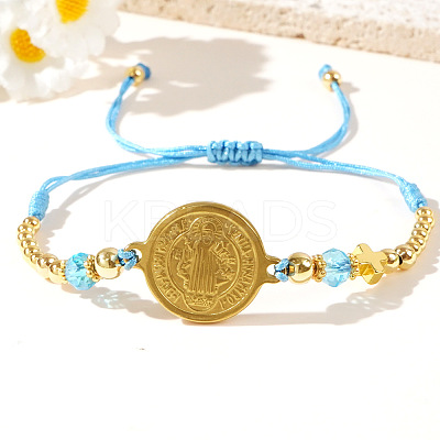 Adjustable Brass Link Bracelets DA0687-1