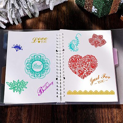 PVC Plastic Stamps DIY-WH0167-56K-1