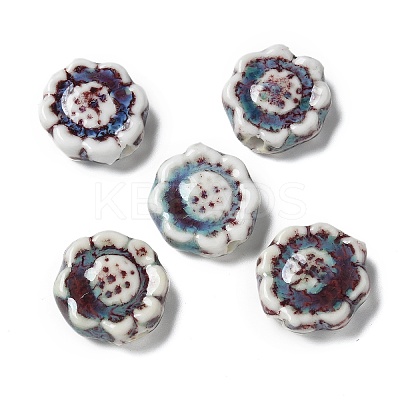 Handmade Porcelain Beads PORC-L080-G04-1