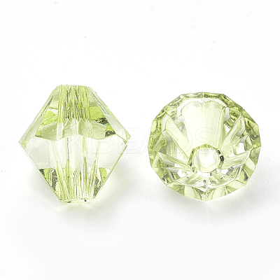 Transparent Acrylic Beads TACR-S146-6mm-12-1