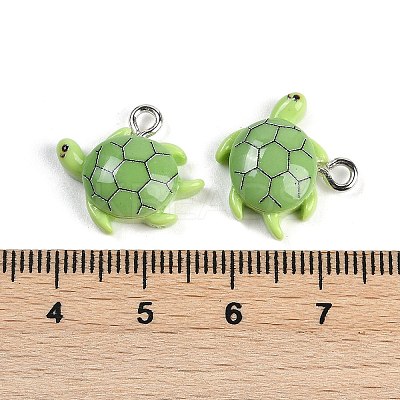Marine Organism Resin Pendants LS-RESI-I061-02C-1