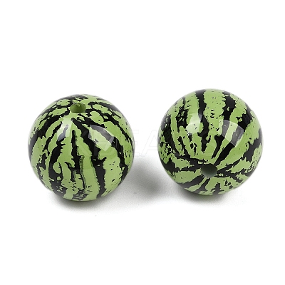 Opaque Acrylic Beads MACR-C036-01C-1