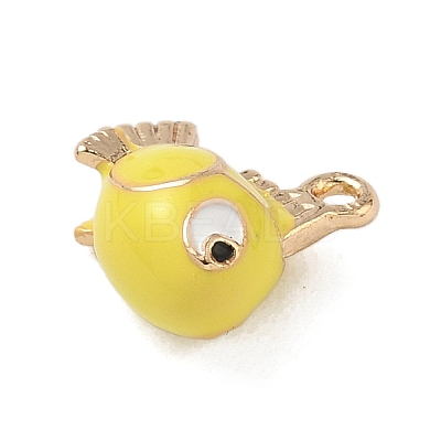 Alloy Enamel Charms LS-ENAM-F156-06G-01-1