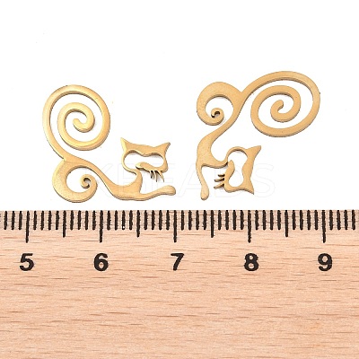 201 Stainless Steel Pendants STAS-B135-10G-1