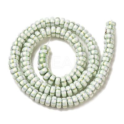 Handmade Polymer Clay Beads Strands CLAY-H006-03G-1