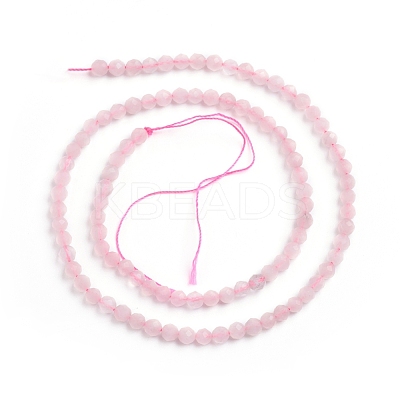 Natural Rose Quartz Beads Strands G-E560-D02-4mm-1
