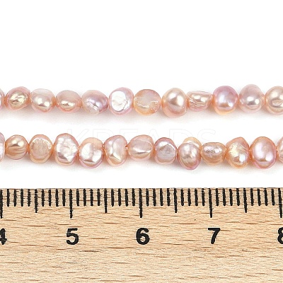 Natural Cultured Freshwater Pearl Beads Strands PEAR-P064-19B-05B-1