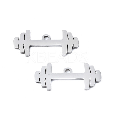 Non-Tarnish 201 Stainless Steel Pendants STAS-T044-247P-1