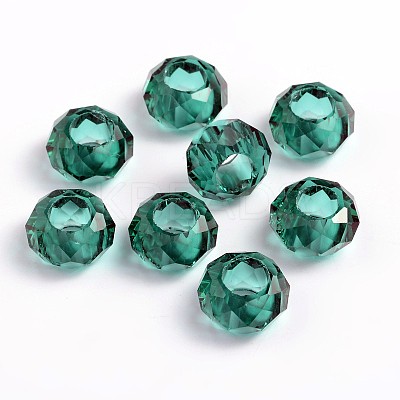 Glass European Beads X-GDA007-68-1