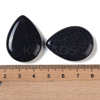 Synthetic Blue Goldstone Pendants G-G115-02G-1