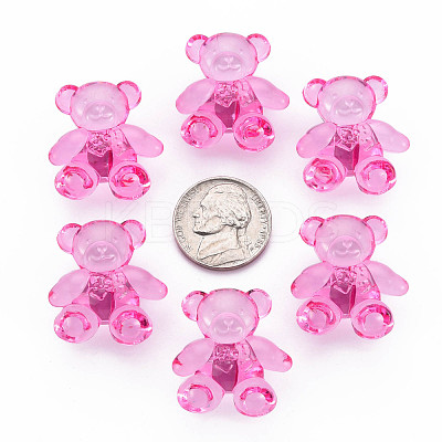 Transparent Acrylic Beads MACR-S373-71-B04-1