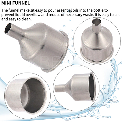 Non-Tarnish 304 Stainless Steel Funnel LS-STAS-WH20007-04P-1