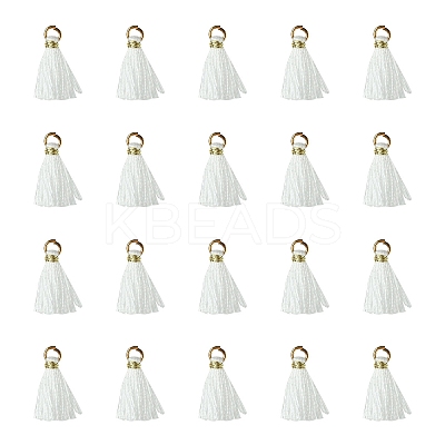 Polycotton(Polyester Cotton) Tassel Pendant Decorations FIND-YW0004-58C-1