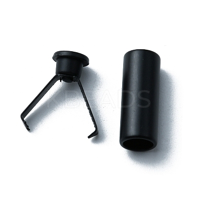 Alloy Shoelace Protector Tips FIND-WH0032-46EB-1