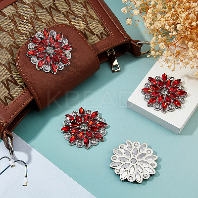 4Pcs Paillette and Rhinestone Accessories FIND-FH0012-19A-1