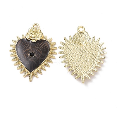 Halloween Theme Alloy Enamel Pendants FIND-E024-01LG-02-1