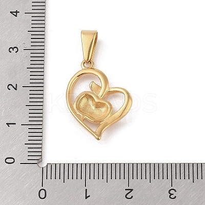 PVD Vacuum Plating 304 Stainless Steel Pendants STAS-R232-14A-G-1