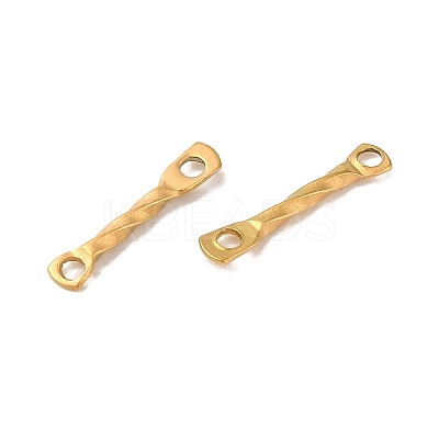 Ion Plating(IP) 304 Stainless Steel Connector Charms STAS-Q323-02A-G-1