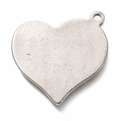 Non-Tarnish 304 Stainless Steel Pendants STAS-H126-04AS-1